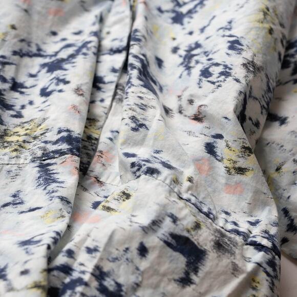 Jason Wu Blurred Poplin Shirtdress 100% Cotton - Size 4 - Picture 4 of 8